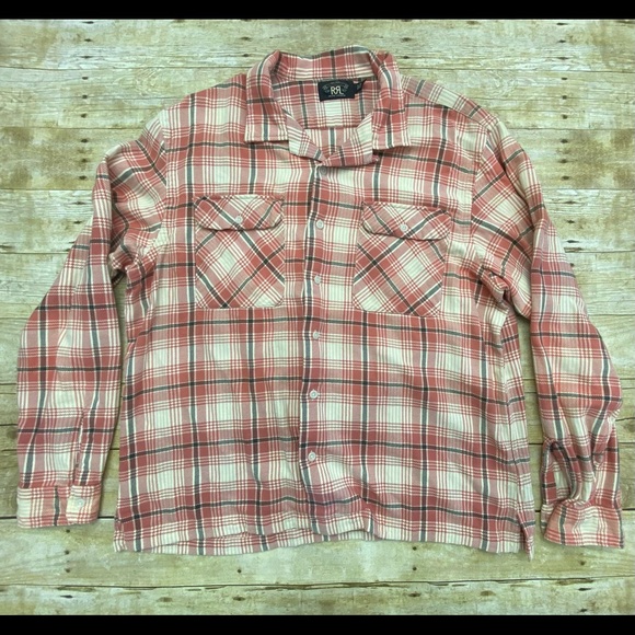 Ralph Lauren RRL Plaid Twill Camp Shirt - Picture 3 of 6